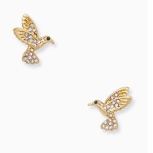 NWT kate spade hummingbird earrings